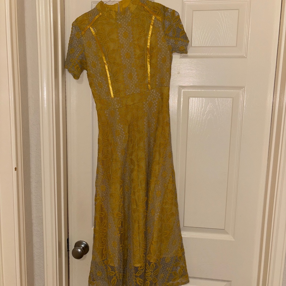 Yellow dress
